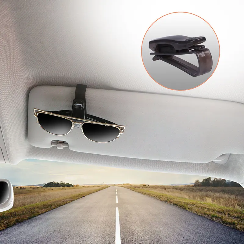 Car Sunshade Glasses Clip Auto Fastener Holders for volkswagen golf 4 ford focus 3 toyota auris seat exeo bmw e46 | Автомобили и