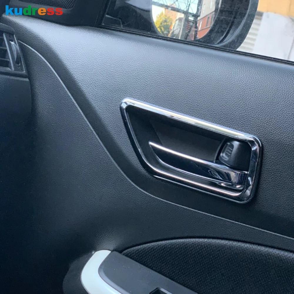 Для Suzuki Swift автомобильный Стайлинг АБС матовая накладка на внутреннюю дверную ручку защитная накладка аксессуары