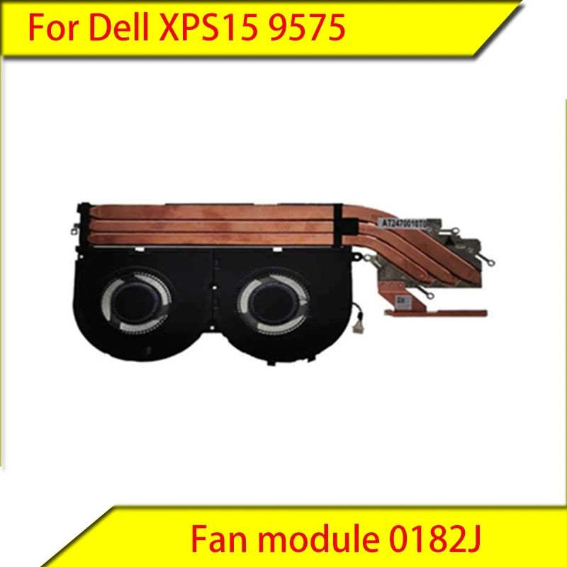 

For Dell XPS15 9575 Precision M5530 2in1 Cooling Fan Module 0182JJ New