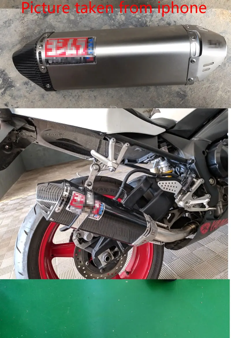moto rcycle Yoshimura moto rcycle выхлопной escape moto с дБ убийца глушитель для honda Benelli z1000