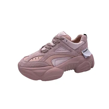 

Daddy shoes women ins tide 2019 spring new Korean version of the wild thick bottom sports shoes women's shoes