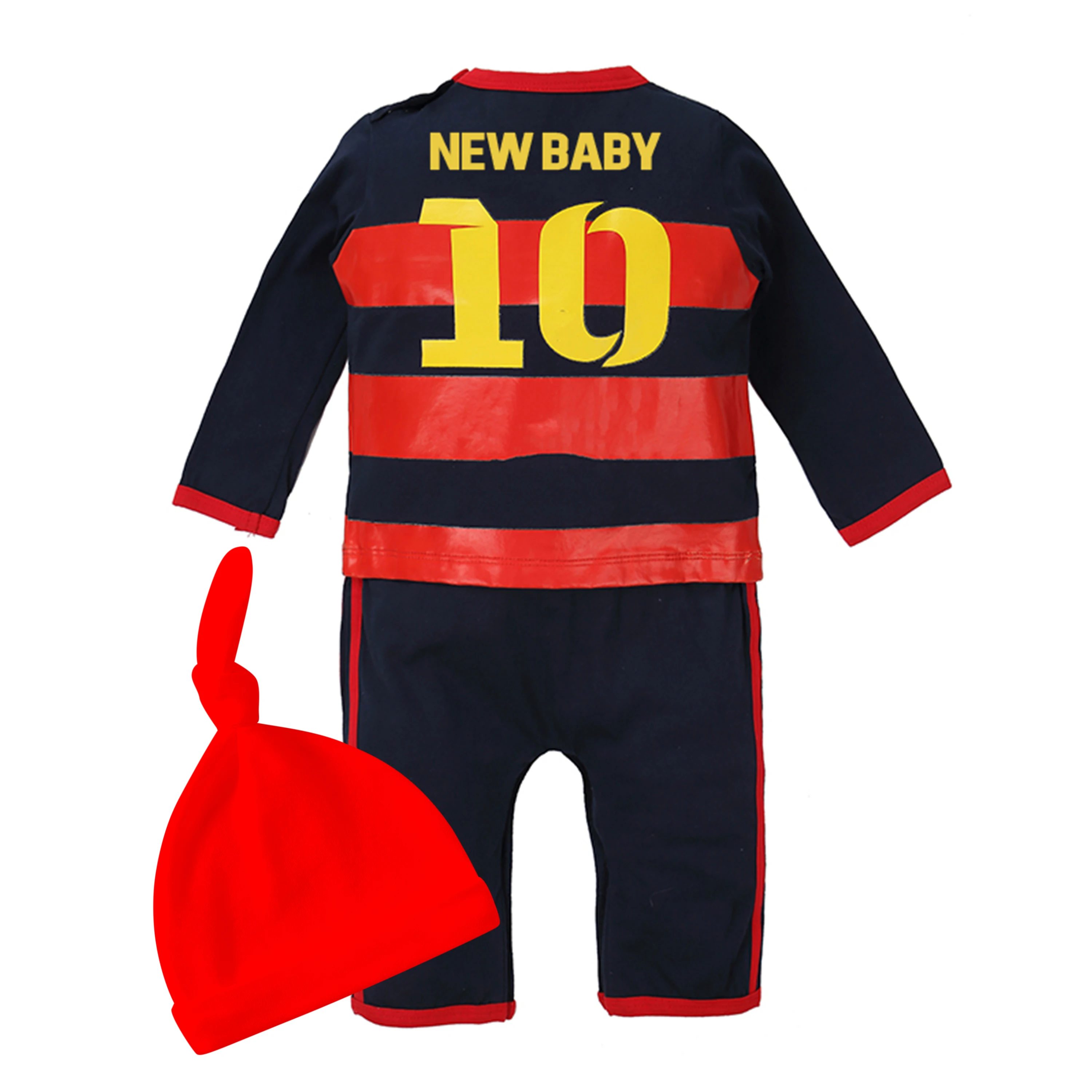 YSCULBUTOL baby sport Soccer Long sleeve Cotton Newborn baby clothes