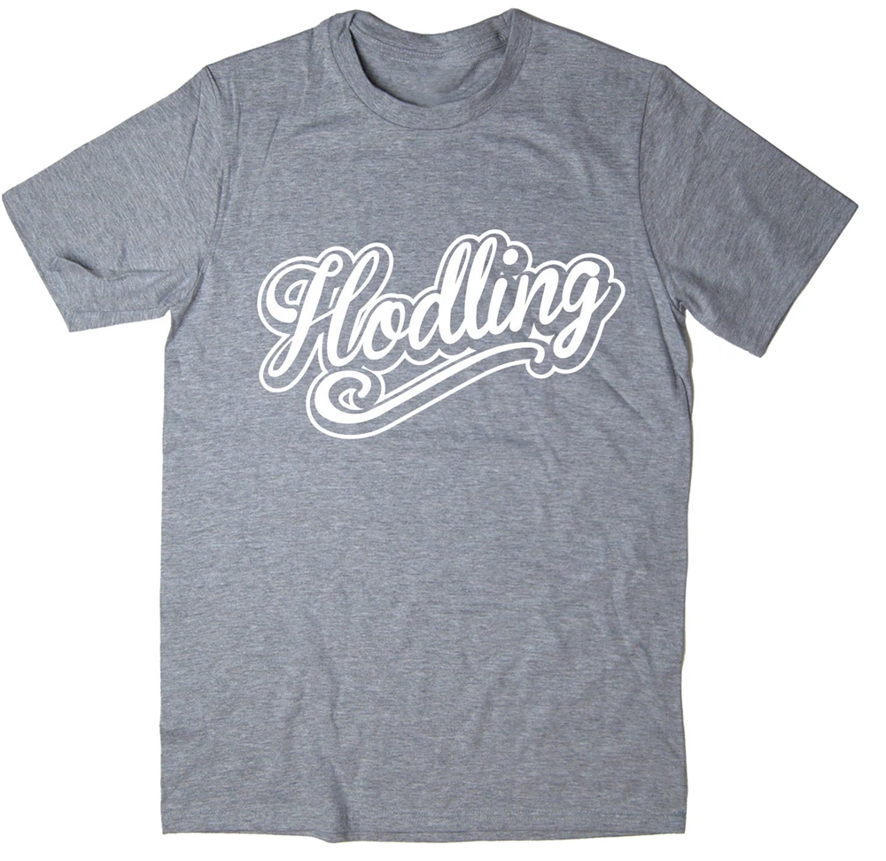 Hodling T Shirt Crypto Funny Reddit Cryptocurrency Bitcoin Btc Ltc Summer Tee Shirt T Shirts Aliexpress