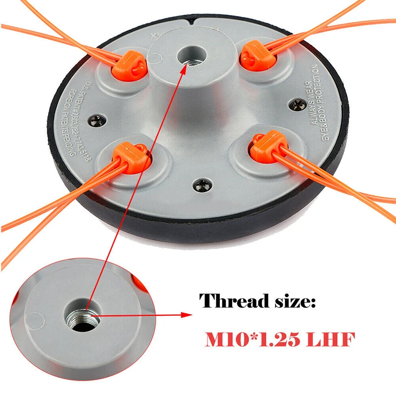 Garden Trimmer Head Lawn Mower Outdoor Strimmer line Brush Cutter