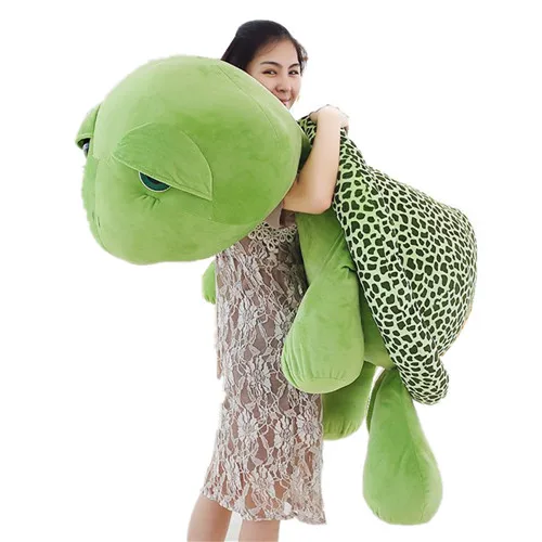 Fancytrader 59'' Lovely Giant Stuffed Tortoise Soft Big Animal Turtle Toy Birthday Gift for Kids Lover JUMBO Plush Toy 150cm  (1)