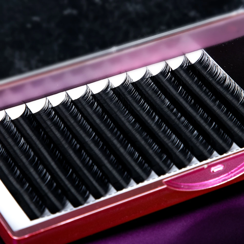 Neflyonlashes, индивидуальные ресницы для наращивания, Профессиональные Накладные ресницы из искусственной норки, ресницы для наращивания, русский объем