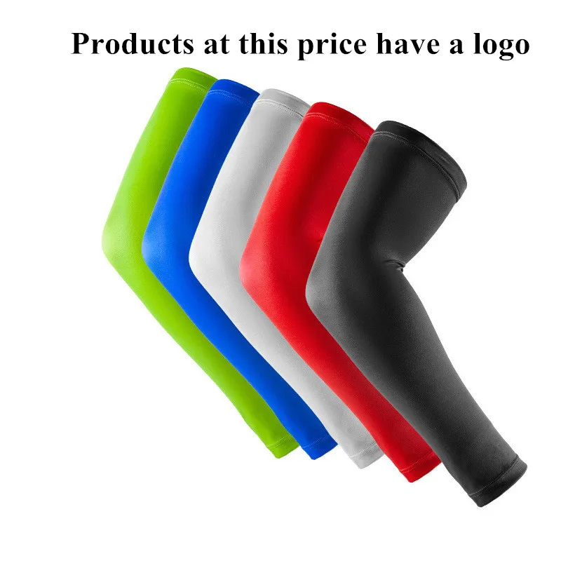 Compression Arm Sleeve Gym Arm Warmers Running Cover guards Basketball Elbow Pads Support Fitness Cycling Sun UV Protection