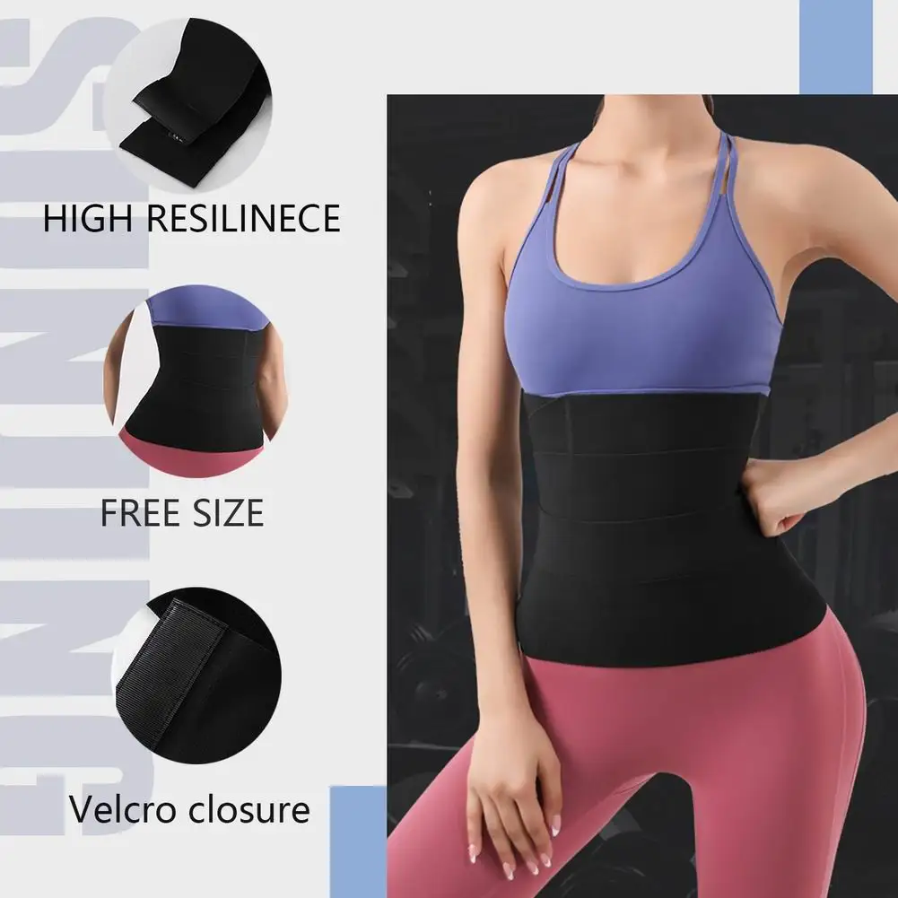 Snatch Me Up Bandage Wrap Waist Trainer Shaperwear Belt Women Slimming Tummy Belt Corset Top Stretch Bands Cincher Body Shaper tummy tucker