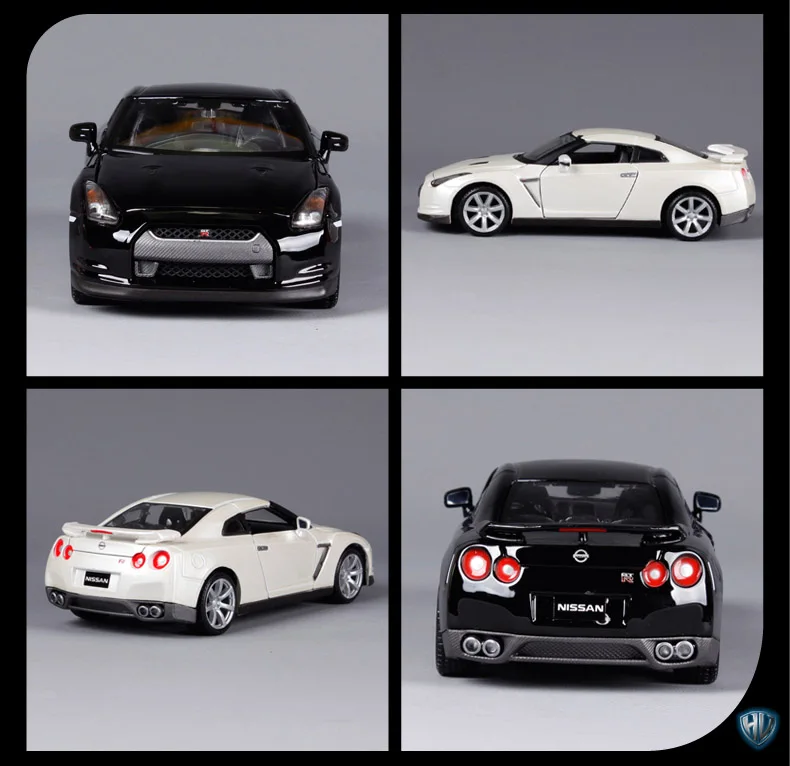 Maisto 1/24 спортивный автомобиль Nissan 2009 GTR Simulatio Коллекционное издание металлическая литая модель автомобиля детские игрушки подарок