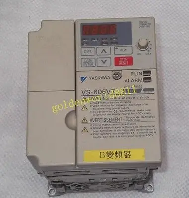 DHL/EMS Инвертор Yaskawa CIMR-V7AT21P5 220 В 1,5 кВт хорошее в состоянии для промышленного использования-A1