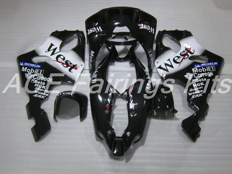 ABS обтекатель комплект подходит для Kawasaki Ninja ZX7R ZX-7R 1996-2003 96 97 98 99 00 01 02 03 Обтекатели на заказ west