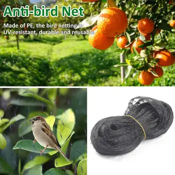 

Bird Netting Heavy Duty Anti Bird Protective Net Reusable Garden Netting for Plants Fruit Trees Flower Garden Mesh Protect
