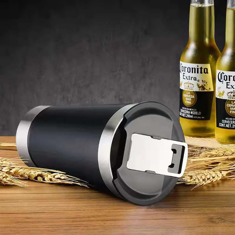 New Creativity 304 Stainless Steel Beer Cup Thermos Cup With Bottle