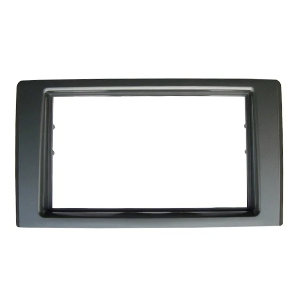 CT23IV04 Black Double Din Fascia Adaptor Panel Plate For Iveco Daily 2014 Onward 