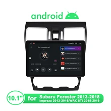 

10.1 Inch Stereo Radio For The Car With Carplay DSP 1280X800 For Subaru Forester 2013-2018 Impreza 2012-2016/WRX STi 2015-2019