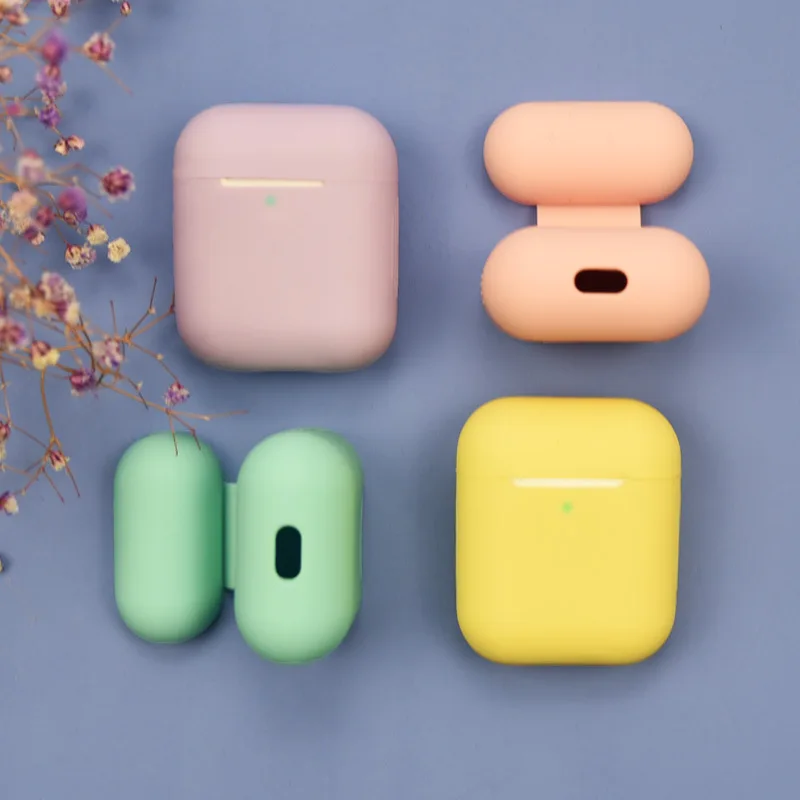 1 шт. силиконовый чехол для наушников Apple Airpods|Хранилище дома и офиса| |