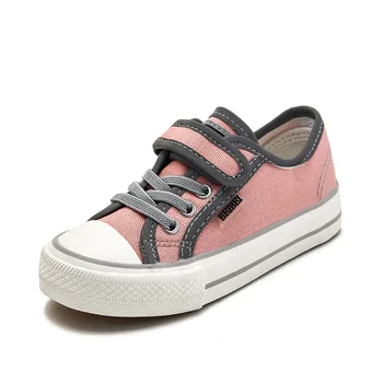 

Girls Princess Shoes 2020 New Spring Autumn Canvas Low Top Children's Shoes Minimalist Sneakers for Girls Pink Tenis Infantil