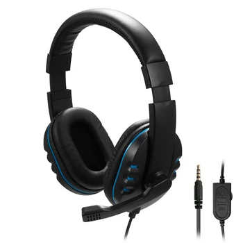 

Wired Headphone 3.5mm Gaming Headset Headphone Earphone Music Microphone Gaming Headset, Universal Headphones Stereo, Mic Gift