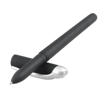 

Black Plastic Auto Vanishing ic Disappearing Blue Ink Ball Point Pen