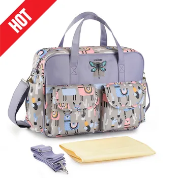 Mommy Bag Waterproof Diaper Bag Large Capacity Messenger Travel Bag for Babies Multifunctional Maternity Mom Baby Stroller Bag
