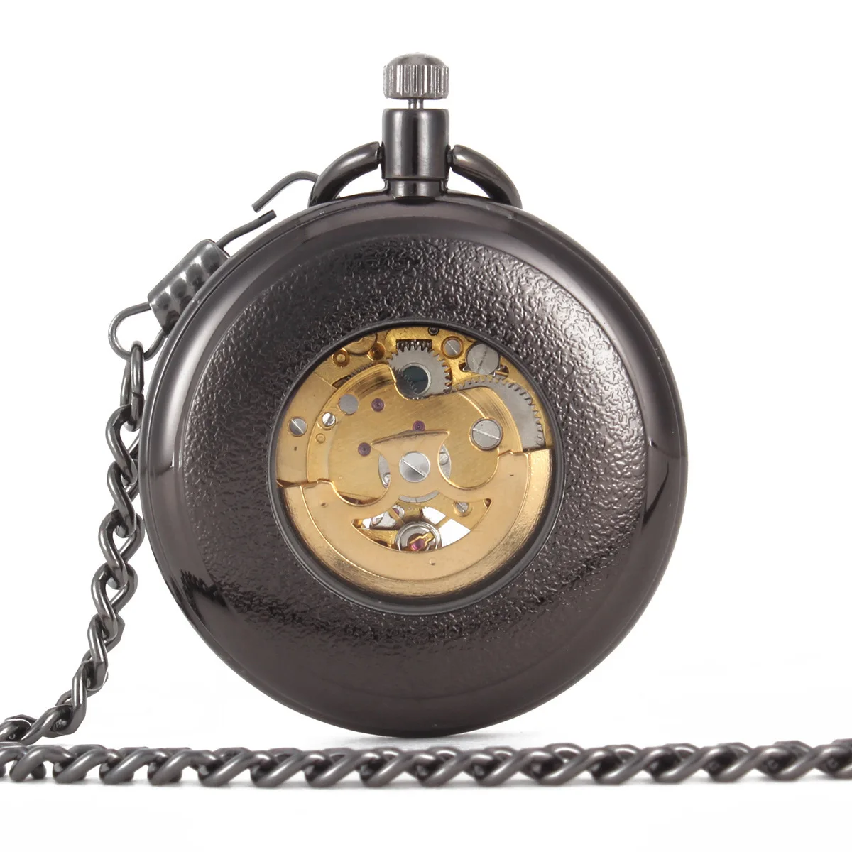 

Machinery Large Pocket Watch Fully Automatic Table Retro Flip Magnifying Glass