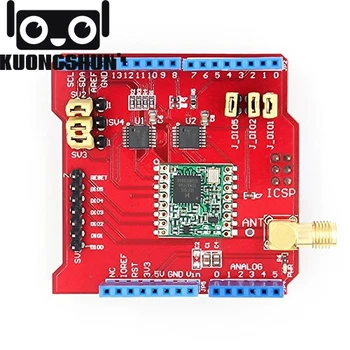 

Wireless Transmitter 433/868/915Mhz Lora Shield Signal Stabilization Transmitter Module