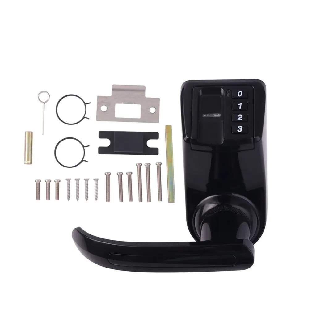 

Indoor Door Fingerprint Lock Electronic Password Single Tongue Fingerprint Door Lock Directly Replace The Ball Lock
