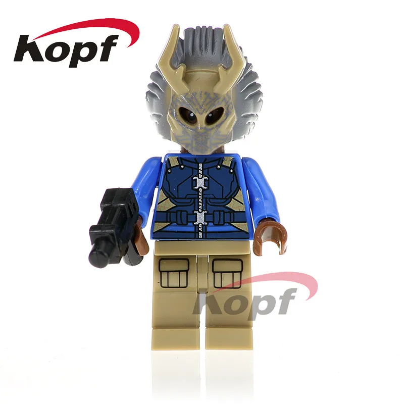 PG437 20Pcs No Box 20 шт. строительные блоки Супер Герои кирпичи Черная пантера пусковой Марсианский Охотник Фигурки Коллекция для детей игрушки PG497 - Цвет: PG437 20Pcs No Box