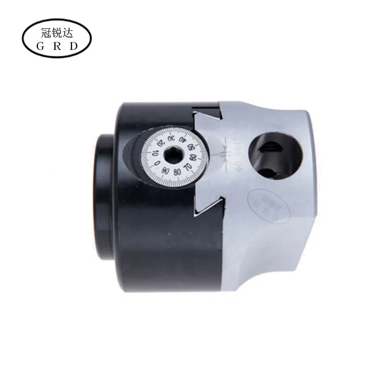 Carbide Boring Tool 2inch 50mm F1 Type Boring Head 12mm Lathe Boring Bar Milling Holder For MT2 MT3 R8 Shank Milling Machine Tools + Hex Wrenche