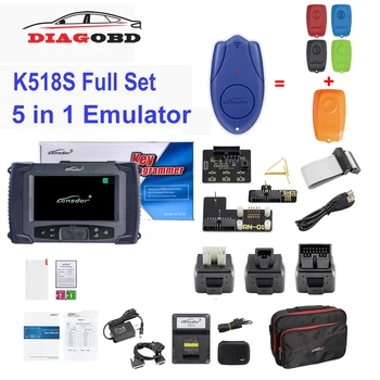 

LONSDOR K518S Key Programmer Full Set K518 No Need Tokens Free Opdate Online Odometer Adjustment Cover SKP1000 Lonsdor K518ISE