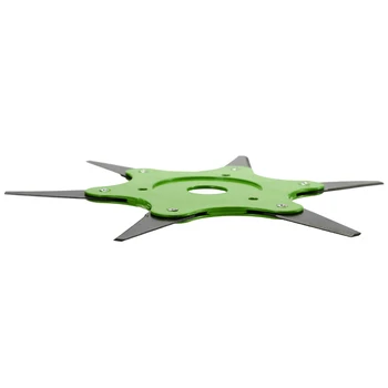 

Hot 180 Degrees Lawn Mower Blade Brush Cutter Universal Accessories Garden Grass Trimmer Blades with Double-sided Cutting Edge