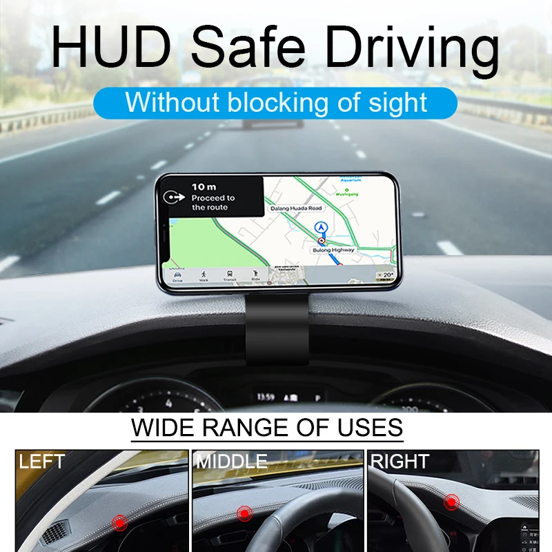 Универсальный GPS HUD Автомобильный держатель для телефона на магните супер магнит