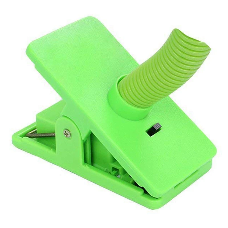 Клип-на с USB мини-вентилятор для детских кроваток манежи (зеленый)