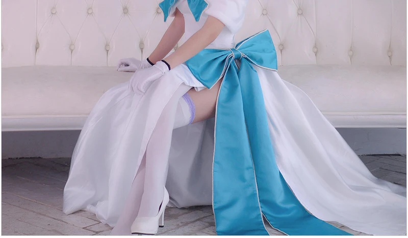 Custom size Fate/Grand Order Altria Pendragon saber cosplay costume stage dress uniform Halloween costumes for women Anime cloth