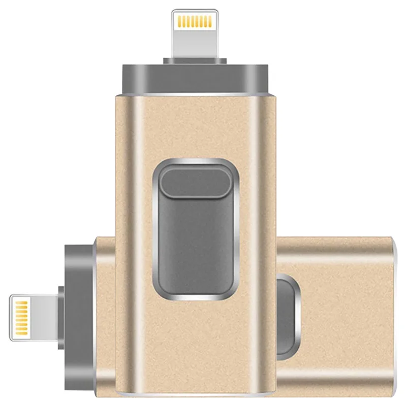 

IOS Flash Drive 128GB for iphone iPad Photostick USB 3.0 3 in 1 Pen Drive Pendrive 64GB 32GB 256GB USB 512gb 16gb Flash USB