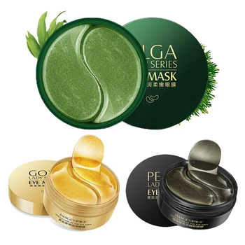 

Hot Selling Hyaluronic Acid Repair Eye Patches Remove Dark Circles Moisturizing Eye Mask Crystal Collagen Gel Skin Care