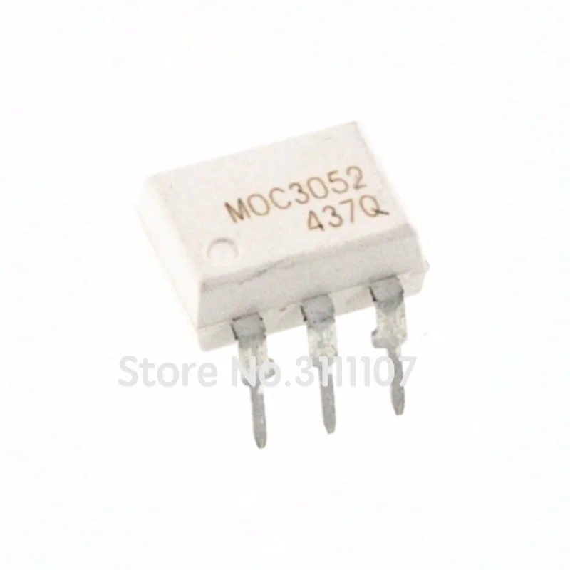 10 шт./лот MOC3052 3052 DIP6 DIP 6 фотоэлектрическая муфта оптрон 100% Новинка|Интегральные схемы| |