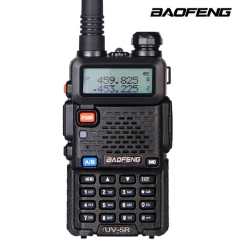 

Baofeng UV-5R Walkie Talkie LCD Display Earphone with Mic Two Way Radios128CH Dual Band VHF/UHF 136-174/400-520MHz Transceiver N