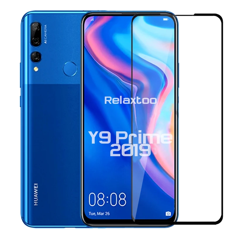 

9H Premiun Tempered Glass For Huawei Y9 Prime 2019 STK-L21 STK-L22 STK-LX3 6.59'' Phone Screen Protector Film