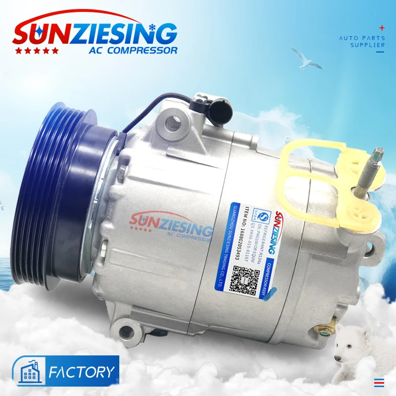 Per Morris Garages Mg7 1.8 Ac Compressore Cvc 120 Millimetri 710000697 1140615 1140616 12 Volt Auto Ac Aria Condizionata