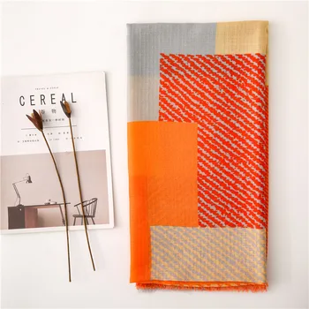 

2020 Ladies Fashion hijab scarf Viscose Shawl Scarf Women High Quality patchwork Wrap Pashmina Stole Bufanda Muslim Hijab Snood