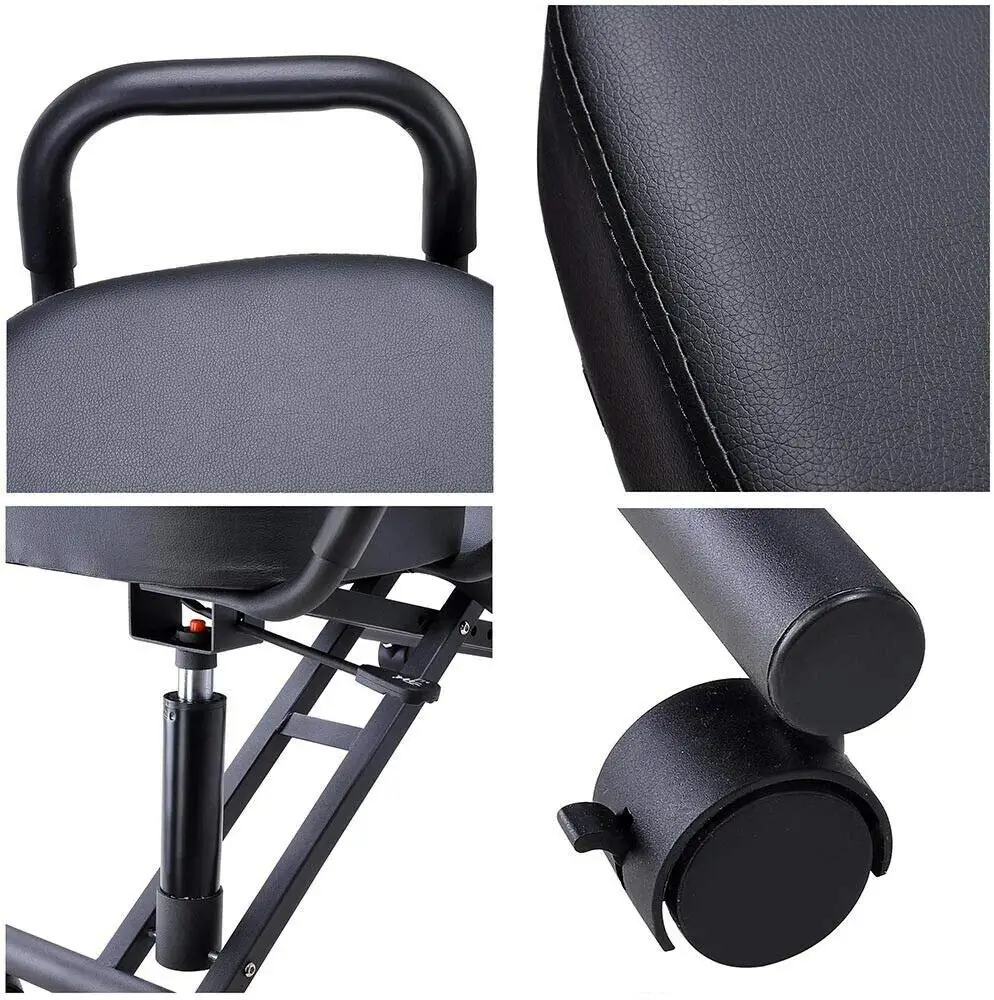 Ergonomically Designed Kneeling Chair Leather Cushion Seat Modern Office Furniture Computer Chair Ergonomic Posture Knee Chair Ergonomically Designed Kneeling Chair Leather Cushion Seat Modern Office Furniture Computer Chair Ergonomic Posture Knee Chair