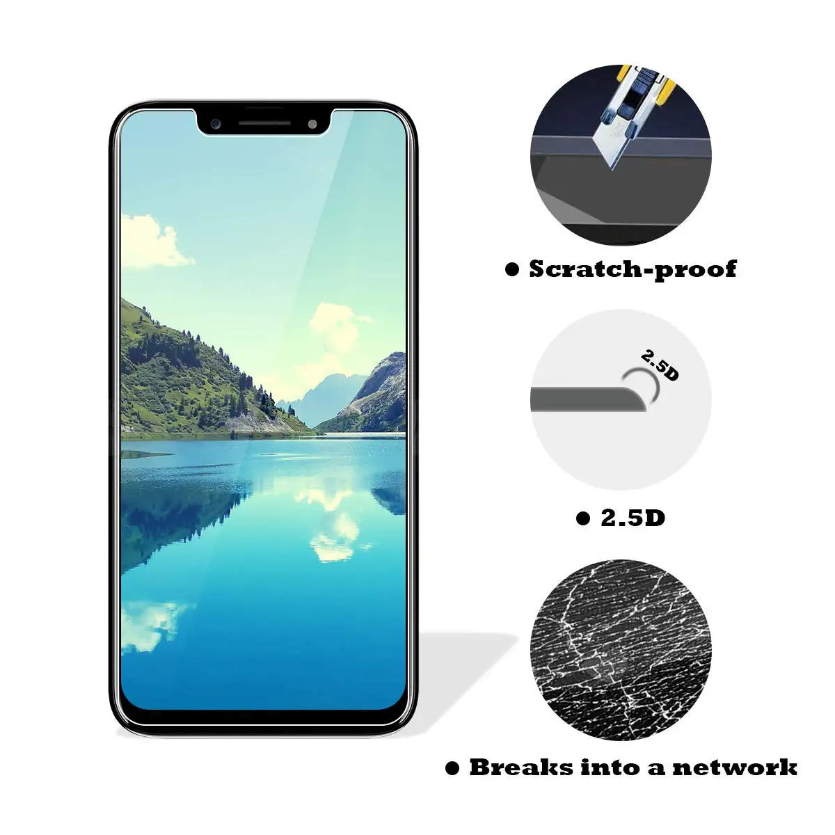 9H закаленное стекло для Vivo Y95 Y91 Y91i V1807 Y 95 91 i VivoY91 VivoY95 6,2" Стеклянная Защитная пленка для экрана
