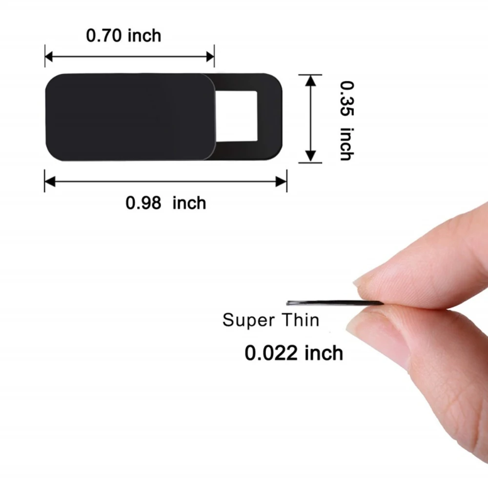 

1pcs Slider Lens Cover Privacy ProtectorWebCam Cover Shutter Magnet Slider Plastic Camera Cover for Samsung Xiaomi IPhone PC Lap