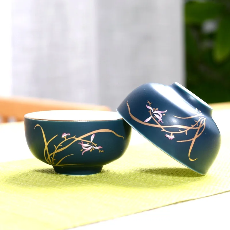 Напрямую от производителя новых продуктов Ding Matt Ji Blue Spirit Cup хорошая удача чайная чашка, чай чаша оптом