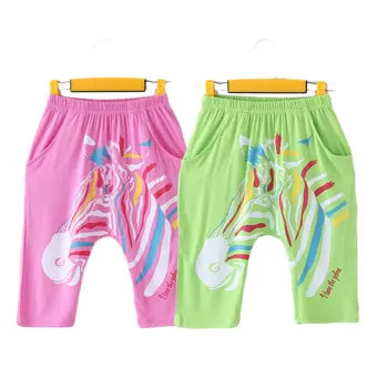 

Summer 2020 Girls Pants Casual Jogger For Kids 2-10years Children Trousers Cotton Boys Harem Pants Clothing