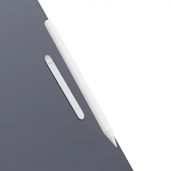 

1Set Adhesive Magnetic Metal Plate Pen Stickers Cover Holder Grip For Apple Pencil 2nd Accessories