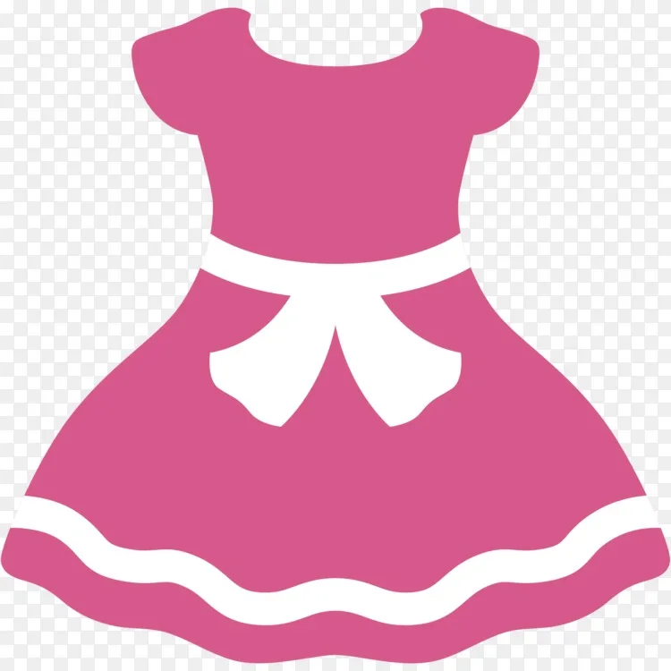洋装表情符号服装尺寸-连衣裙