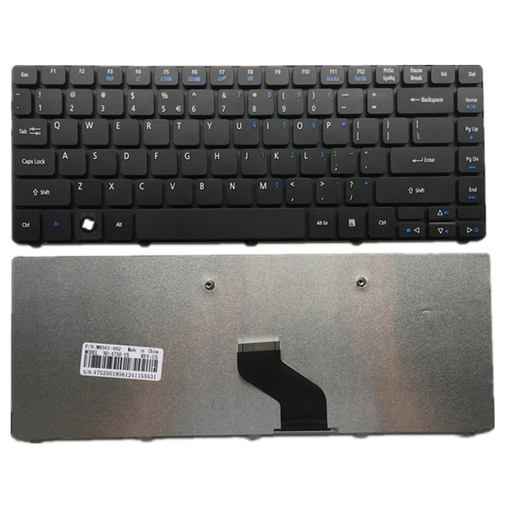 

Клавиатура для ноутбука ACER Aspire 3750 3750G 3750Z 3750ZG, черная, американская версия