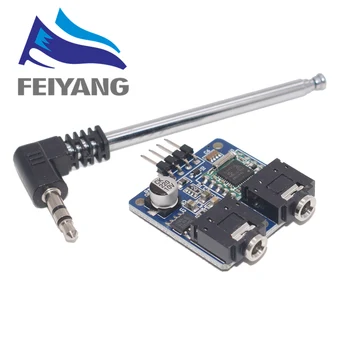 

1PCS TEA5767 FM Stereo Radio Module for Arduino Radio 76-108MHZ With Free Cable Antenna In Stock
